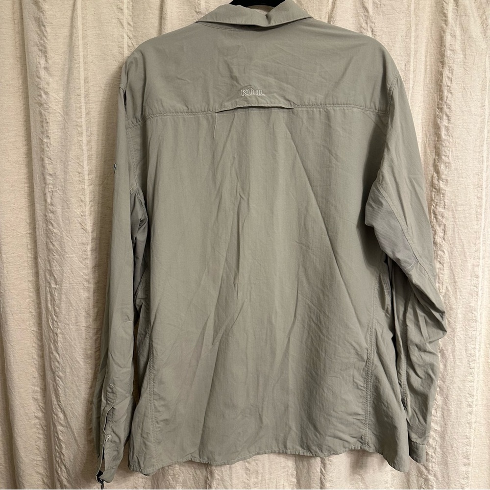 KUHL Outdoor‎ Roll-Tab Sleeve Button-Down Shirt Size XL - Picture 2 of 6